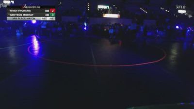 42 lbs 3rd Place Match - River Frohling, Timpanogos Wrestling vs Greyson Murray, Aviator Wrestling Academy