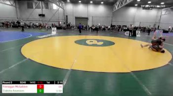 141 lbs Rr Rnd 2 - Finnegan Mcfadden, De vs Dakota Asuncion, Shu