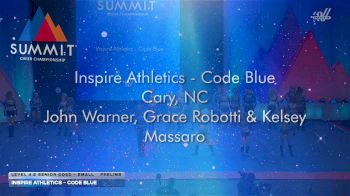 Inspire Athletics - Code Blue [2026 L4.2 Senior Coed - Small Prelims] 2026 The Summit