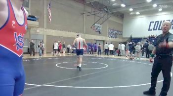 184 lbs Champ. Round 1 - Lusiano Lopez, Clackamas Community College vs Noah Hughes, Southwestern Oregon Community College