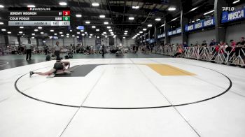 132 lbs Rr Rnd 2 - Jeremy Negron, MF Army vs Cole Fogle, Hammerin Hornets