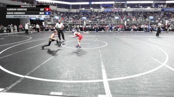 58 lbs Round Of 16 - Carson Gericke, East Kansas Eagles vs Knox Kindrick, Mountain Home Flyers