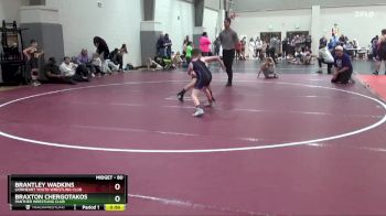 80 lbs Cons. Round 2 - Brantley Wadkins, Lionheart Youth Wrestling Club vs Braxton Chergotakos, Panther Wrestling Club