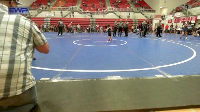 46 lbs Rr Rnd 3 - Jensen Freeman, HURRICANE WRESTLING ACADEMY vs Antonio Gonzales, Standfast OKC