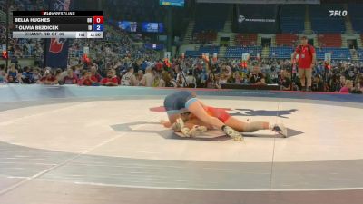 130 lbs Champ. Rd Of 32 - Bella Hughes, OH vs Olivia Bezdicek, ID