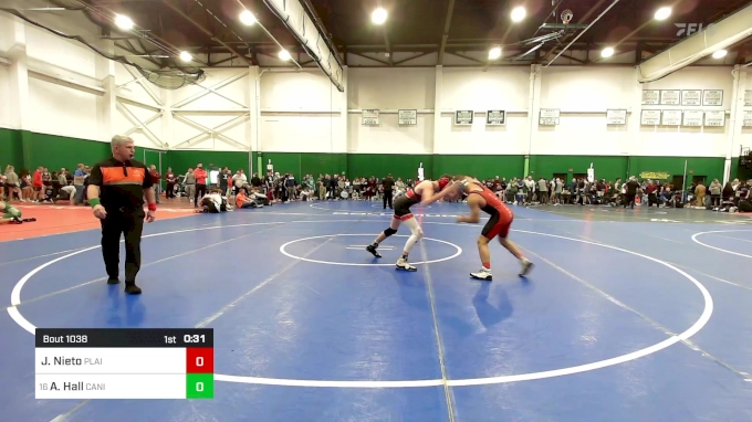 131 lbs Consi Of 8 #1 - Jake Nieto, Plainedge vs Austin Hall, Canisteo ...