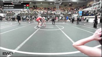 139-146 lbs Rr Rnd 4 - Kylee Herron, Team Conquer Wrestling vs Olivia Calvin, Catoosa Wrestling