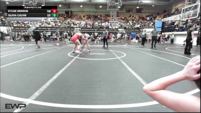 139-146 lbs Rr Rnd 4 - Kylee Herron, Team Conquer Wrestling vs Olivia Calvin, Catoosa Wrestling