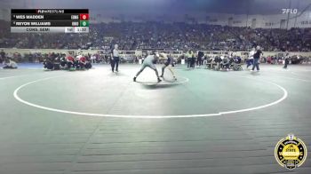B6A-157 lbs Cons. Semi - Wes Madden, Edmond Memorial vs Reyon Williams, Union