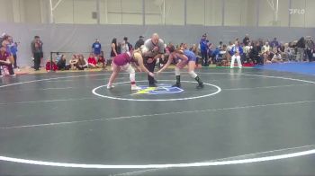 132 lbs Cons. Semi - Khloe Forman, North Pontotoc High School vs Shayleigh Furby, East Central High School Girls