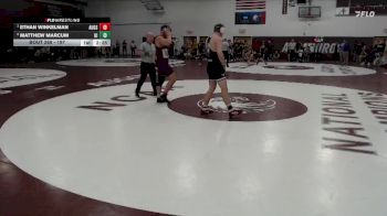 197 lbs 1st Place Match - Ethan Winkelman, Augsburg vs Matthew Marcum, Upper Iowa
