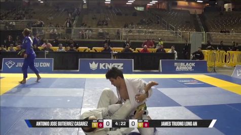James Truong Long An vs Antonio Jose Gutierrez Casarez 2025 Pan Jiu Jitsu IBJJF Championship