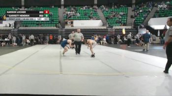 1A-4A 150 Cons. Round 3 - Garrett Hendrix, Woodland High School vs Karson Locker, New Hope HS