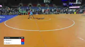 160 lbs Round Of 64 - Graham Gambrall, Iowa vs David Brooks, Missouri