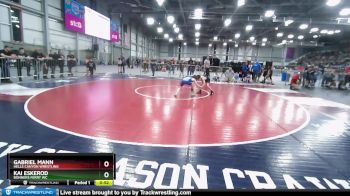 70 lbs Cons. Round 1 - Gabriel Mann, Hells Canyon Wrestling vs Kai Eskerod, Bonners Ferry WC