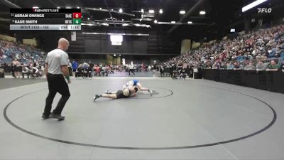 165 lbs Quarterfinal - Evan Richardson, Overland Park - Blue Valley Southwest HS vs Dresden Beard, Andover