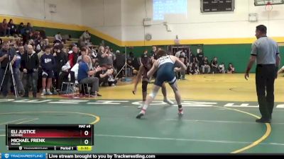 150 lbs Cons. Round 5 - Eli Justice, NEWARK vs Michael Frenk, SOLON