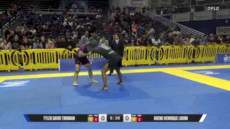 Breno Henrique Liboni vs Tyler David Tinsman 2025 Pan IBJJF Jiu-Jitsu No-Gi Championship