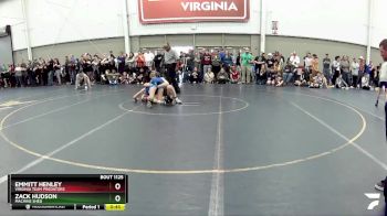 119 lbs Quarterfinal - Emmitt Henley, Virginia Team Predators vs Zack Hudson, Machine Shed