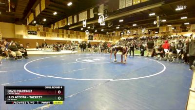 138 lbs Cons. Round 4 - Luis Acosta - Tackett, Frontier vs David Martinez, Castle Park