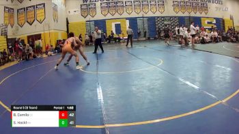 150 lbs Round 5 (8 Team) - Skyler Hackl, Black Hive vs Bryan Camilo, Cypress Creek