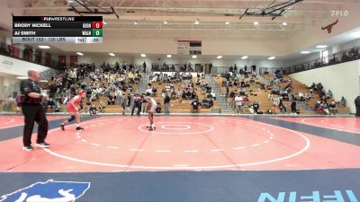 120 lbs Consi Of 16 #2 - Brody Nickell, Georgia vs Aj Smith, Walnut Grove Wrestling Club