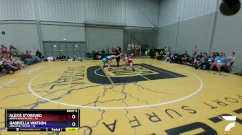 164 lbs Round 3 (4 Team) - Alexis Storsved, North Dakota Red vs Gabriella Watson, Arkansas Silver