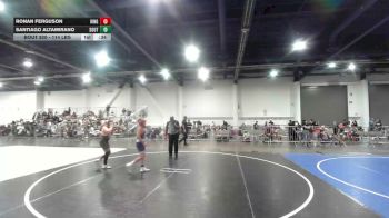 114 lbs Consi Of 4 - Ronan Ferguson, King Select vs Santiago Altamirano, Southside Wolfpack
