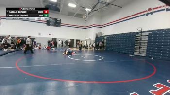 110 lbs Cons. Round 2 - Mattilyn Givens, Allen Blue vs Natalie Taylor, Katy Cinco Ranch