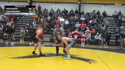 175 lbs Quarterfinal - Dane Melchior, Xavier, Cedar Rapids vs Ryan Pearce, Mason City