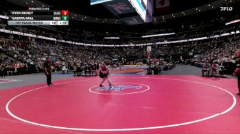 G145-5A 1st Place Match - Ryen Hickey, Chatfield Girls vs Dakota Hull, Westminster Girls