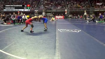 2A-132 lbs Cons. Semi - Linden Phetxoumphone, Clarion-Goldfield-Dows vs Mason Avila, Decorah