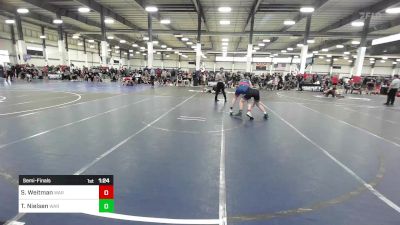 172 lbs Semifinal - Stryker Weitman, War vs Trey Nielsen, WAR Wrestling Club