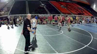 126 lbs Max Bell, Oregon 1 HS Boys vs Carter Tughan, Washington 1 HS Boys