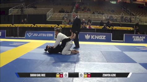 Zenayda Azuc vs Sarah Gail Rice 2025 Pan Jiu Jitsu IBJJF Championship