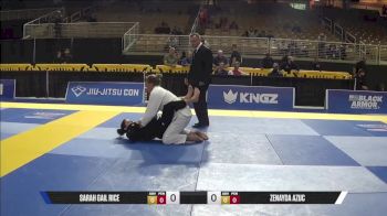 Zenayda Azuc vs Sarah Gail Rice 2025 Pan Jiu Jitsu IBJJF Championship
