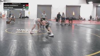 116 lbs Rr Rnd 2 - Colton Louderback, Mat Warriors White - BHSE vs Nate Fowler, Revival Jokers - BHSE