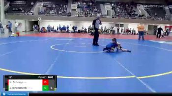 50 lbs Semis (4 Team) - Nicholas Schrupp, Canby vs Jordy Ignaszewski, Maple River/United South Central