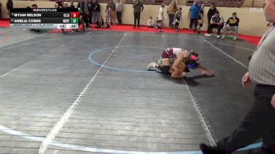 116_G lbs Consolation - Myiah Nelson, Clearfield vs Amelia Cobbs, North Allegheny