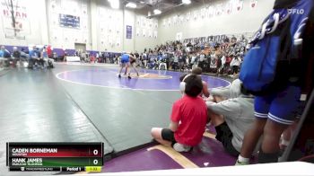 150 lbs Champ. Round 2 - Caden Borneman, Houston vs Hank James, Paducah Tilghman