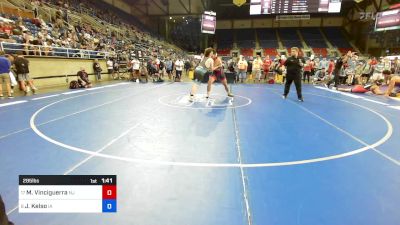 285 lbs Quarters - Mateo Vinciguerra, NJ vs Jt Kelso, IA