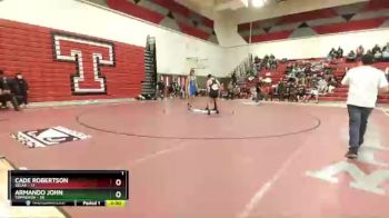 195 lbs Semis & 1st Wrestleback (8 Team) - Armando John, Toppenish vs Cade Robertson, Selah