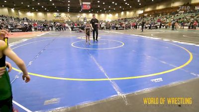 46 lbs 5th Place - Brody Taylor, Willits Grappling Pack vs Tayden Bongcaron, Red Star Wrestling Academy