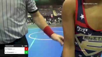 102 lbs Consi Of 8 #2 - Winslow Peters, Ruis Wrestling vs Nicholas Crousore, PEAK Wrestling