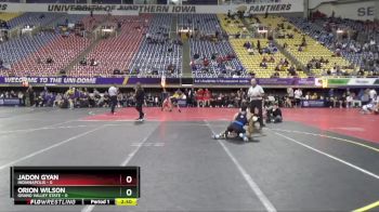 125 lbs Quarters & 1st Wb (16 Team) - Jadon Gyan, Indianapolis vs Orion Wilson, Grand Valley State