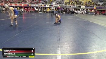 133 lbs Round 1 (16 Team) - Connor Kidd, Luther vs Peyton Ellis, Johnson & Wales (RI)