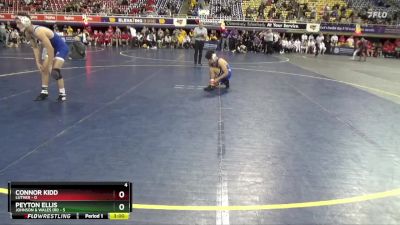 133 lbs Round 1 (16 Team) - Connor Kidd, Luther vs Peyton Ellis, Johnson & Wales (RI)