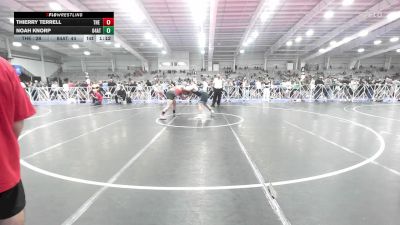 285 lbs Rr Rnd 1 - Thierry Terrell, The Asylum Red vs Noah Knorp, 84 Athletes Black