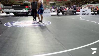 Champ. Round 2 - Sina Hojati vs Nathan Garcia, Chino High School Wrestling