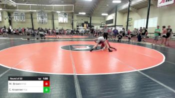 165 lbs Round Of 32 - Myles Brown, Beat The Streets vs Conley Kraemer, FCA Wrestling